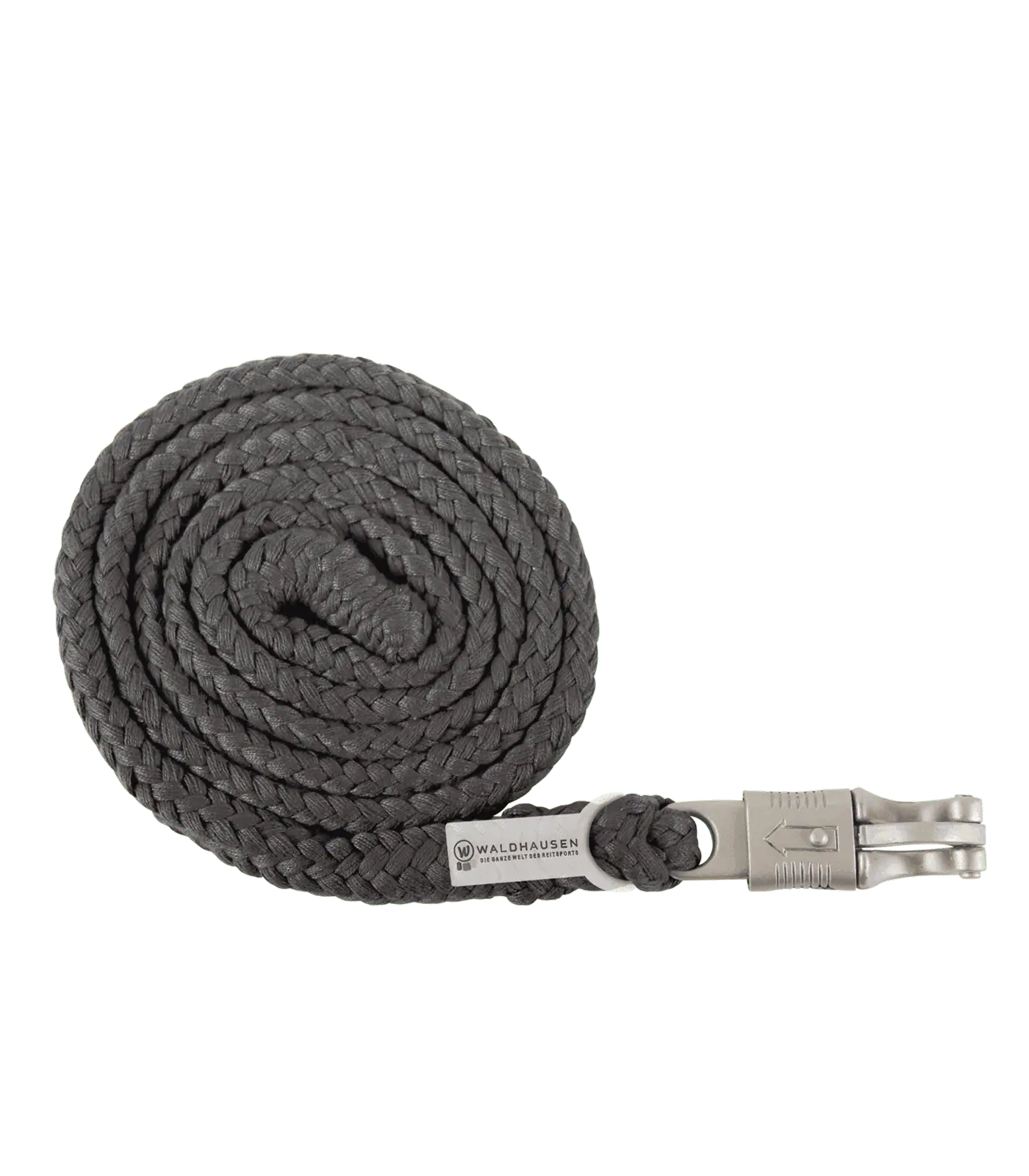 Waldhausen Longe Plus, Mousqueton Anti-Panique, Tressée, anthracite