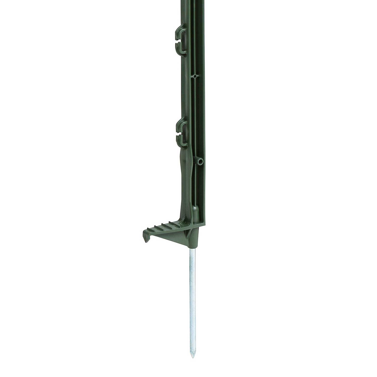 Piquet plastique Agrarzone Eco 70 cm, marchepied unique, vert, pack de 20, produit en vrac