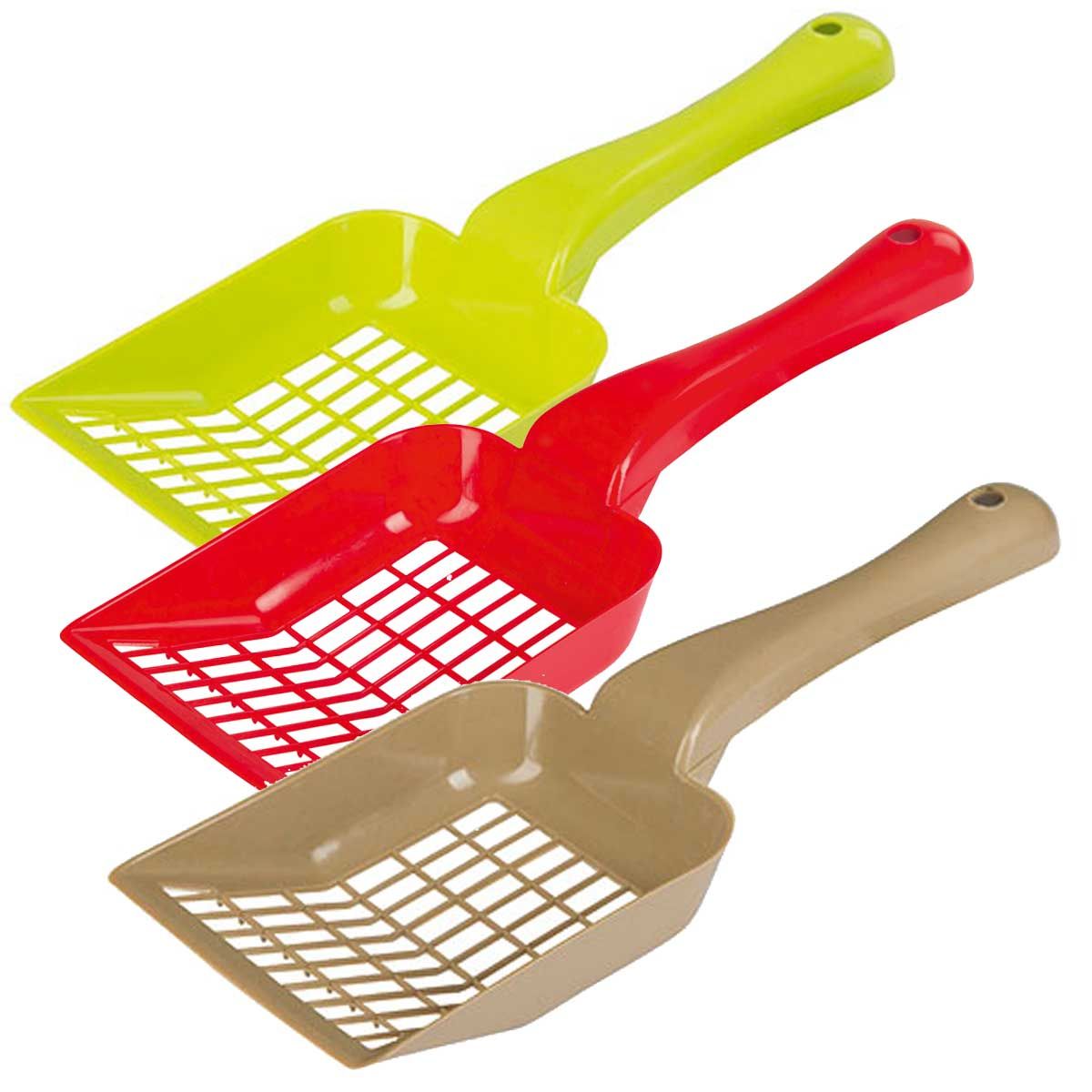 Pelle à litière en plastique