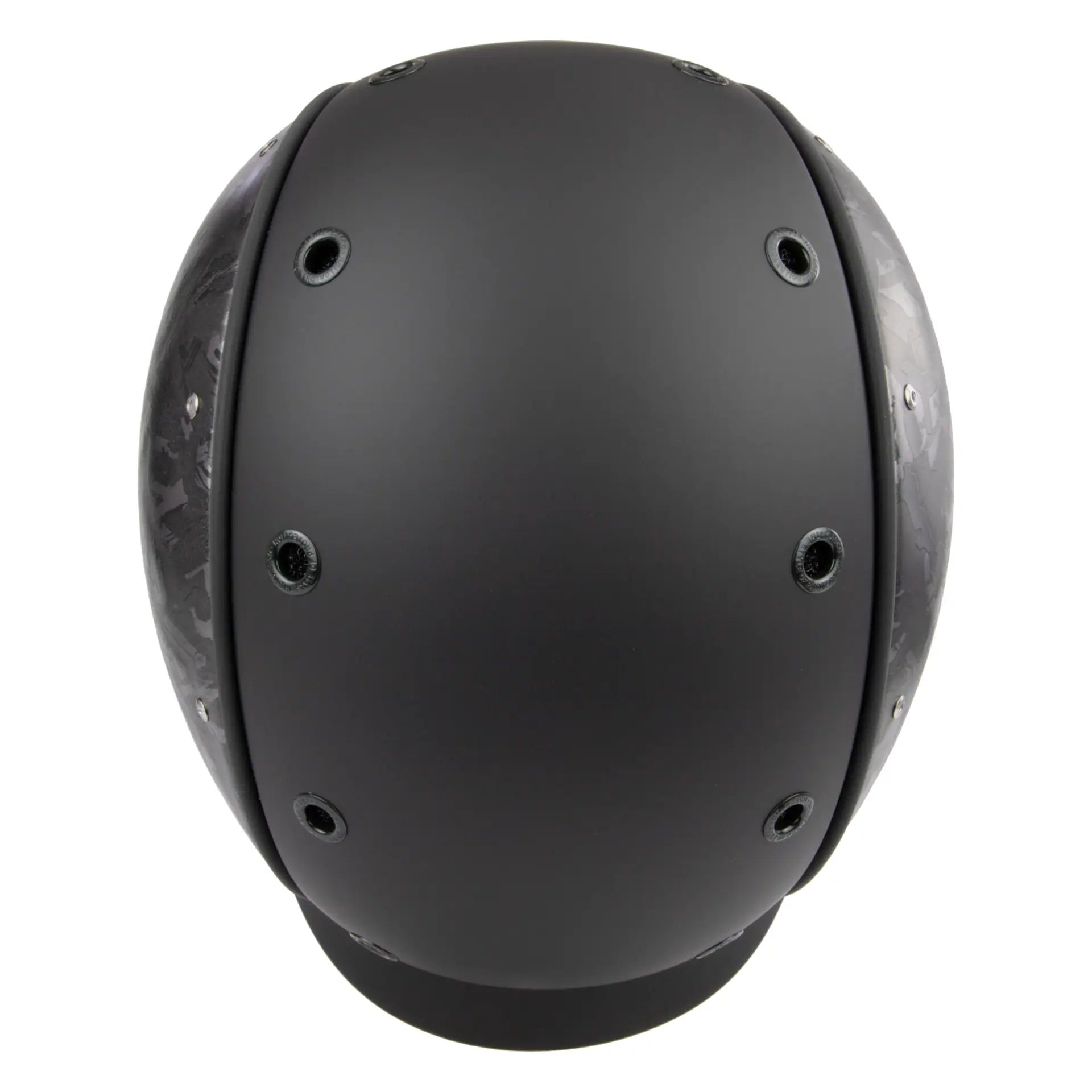 Casque d'équitation Casco Champ Precision avec boîte de rangement, forged noir, 52-56