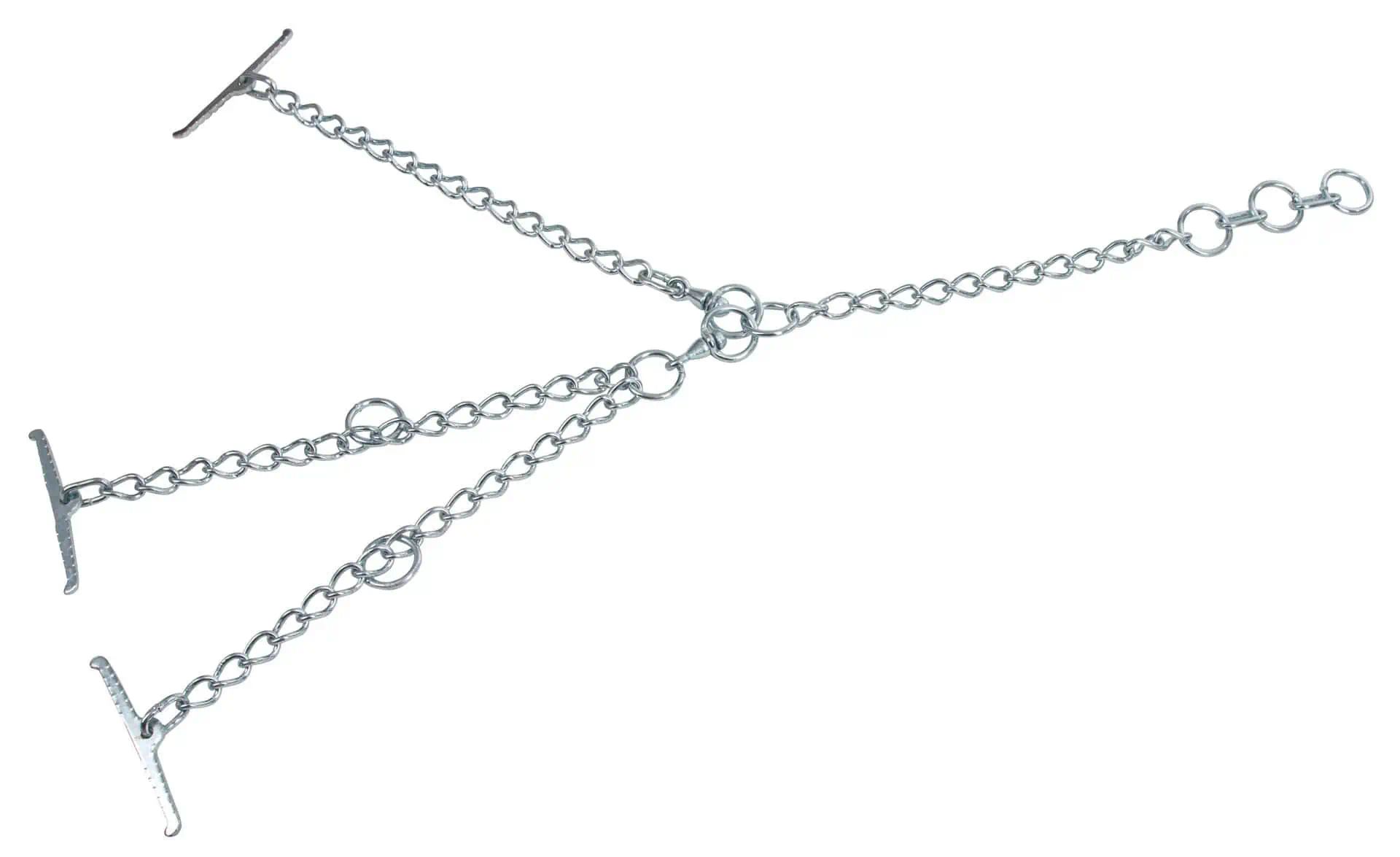 Kerbl Chaîne tyrolienne galvanisée double pour bovins, 5 mm