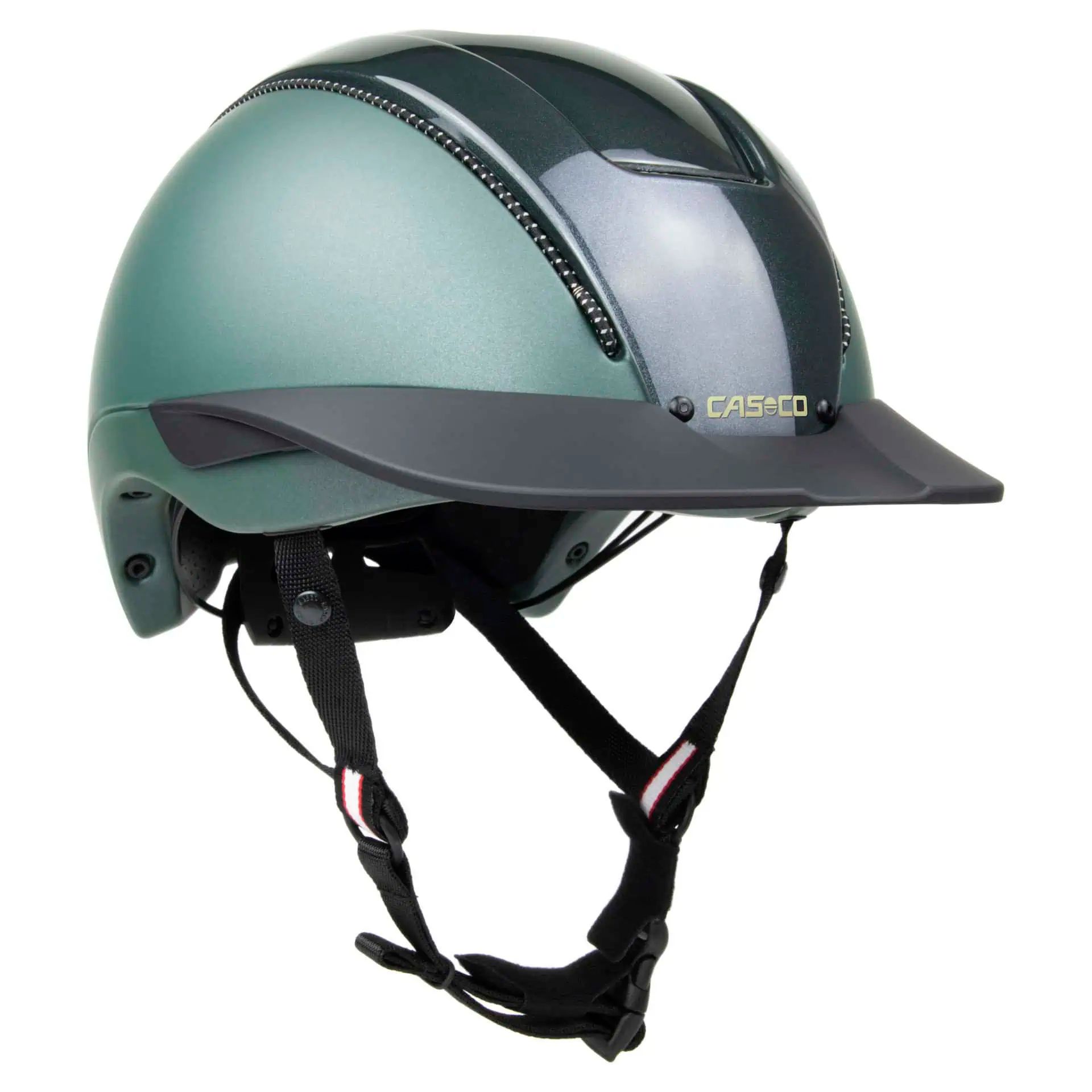 Casco Reithelm DUELL, sportliche Reitkappe mit breitem Visier, Farbvariante