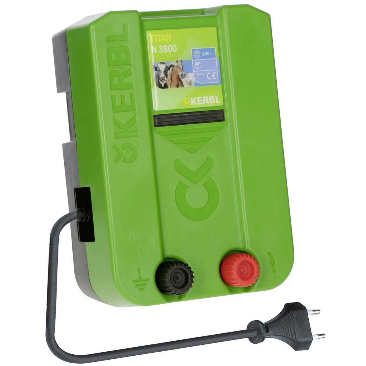 Kerbl TITAN N 3800 villanypásztor készülék 230V, 3,8 Joule