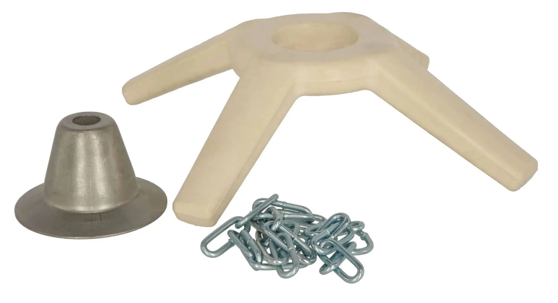 Kerbl Pig Toy BiteStar with Hanging Cap and Chain, Natural Rubber, what's included