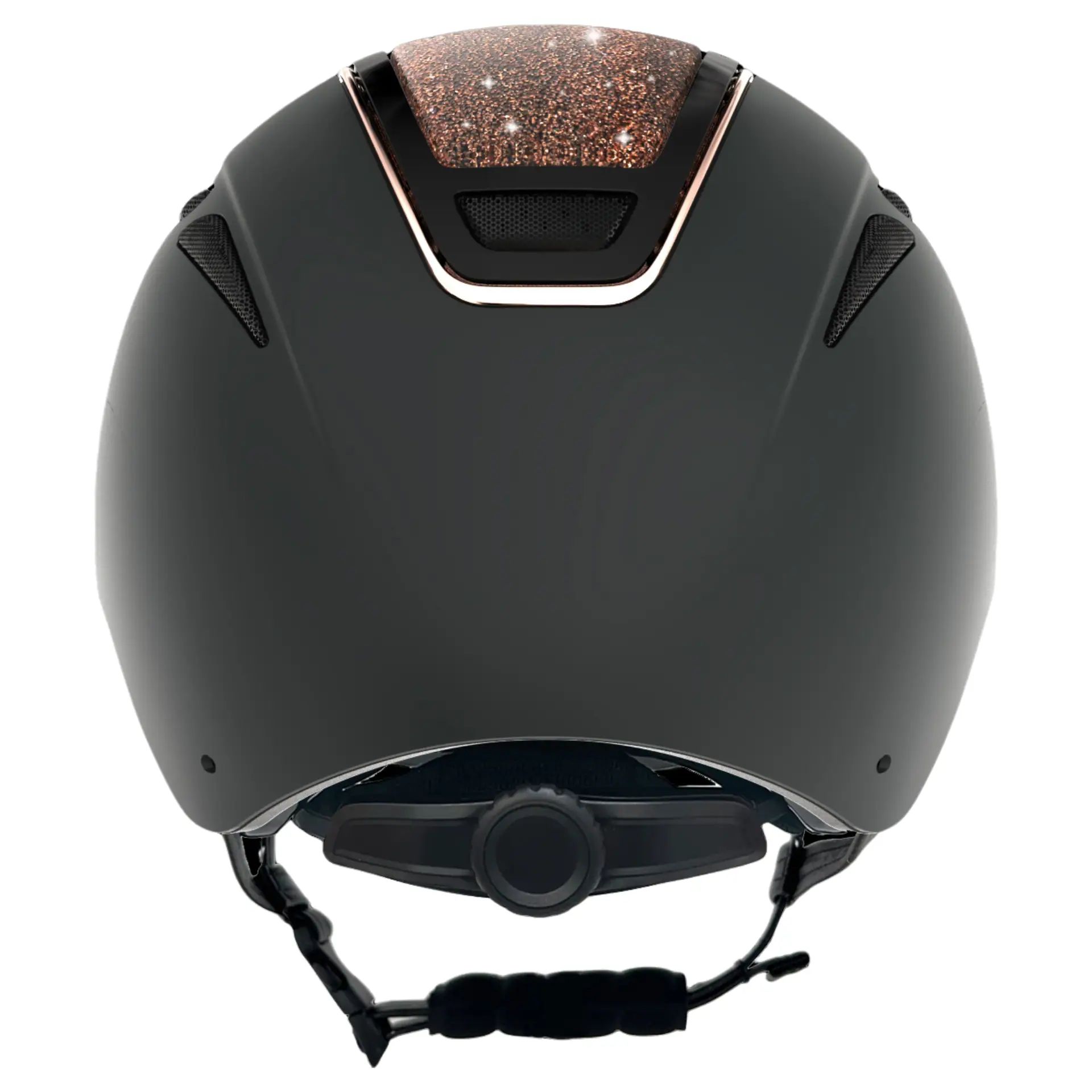 Covalliero Ridhjälm Elite, klassisk design med Disc-system, vy bakifrån