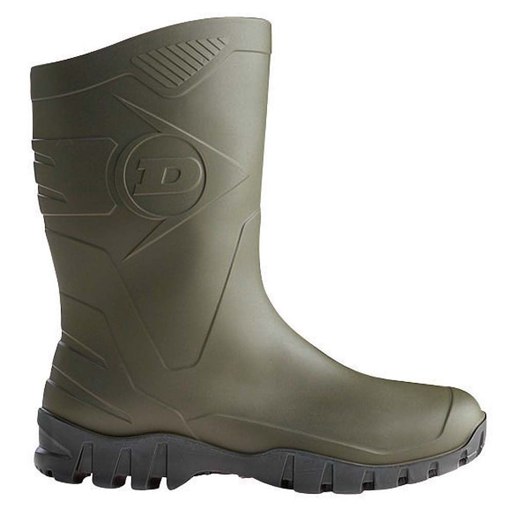 Dunlop Dee Bottes en caoutchouc mi-hautes, imperméables, 38