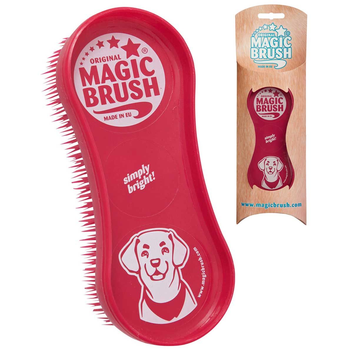 MagicBrush Brosse pour chien DOG effet massant, lavable, emballage