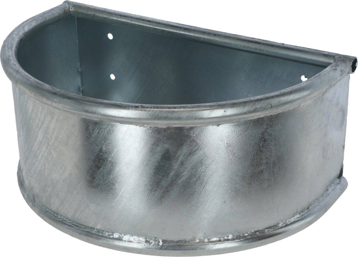 Kerbl Auge ronde galvanisée pour chevaux et bovins, 28 L