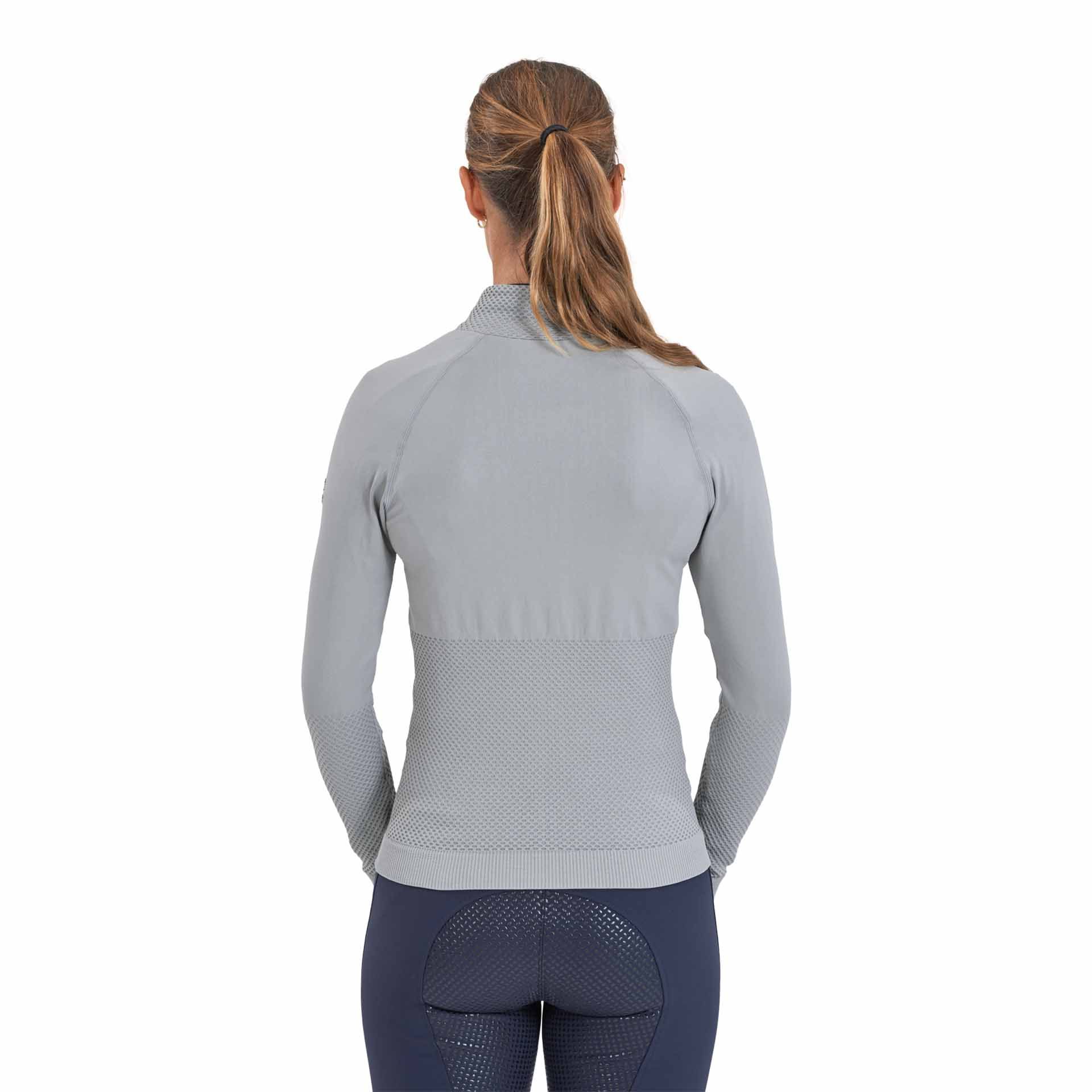 Giacca da allenamento BUSSE PRIA Midlayer, aderente da donna, vista posteriore