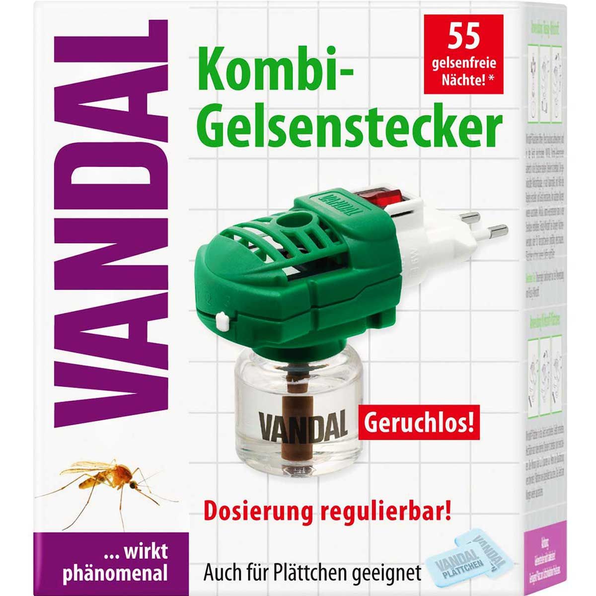 Diffuseur anti moustique liquide Vandal KOMBI