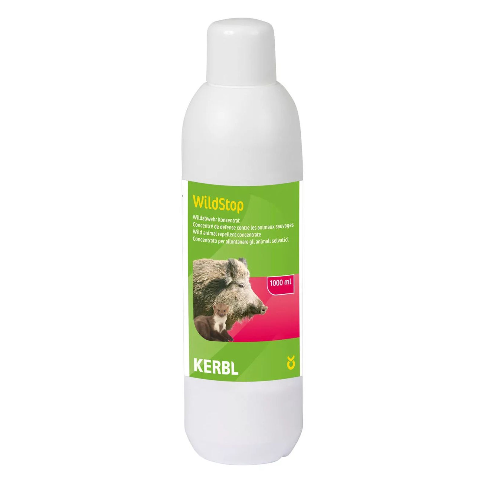 Abwehrkonzentrat WildStop für Wildschweine, Marder, Ratten & Wildtiere