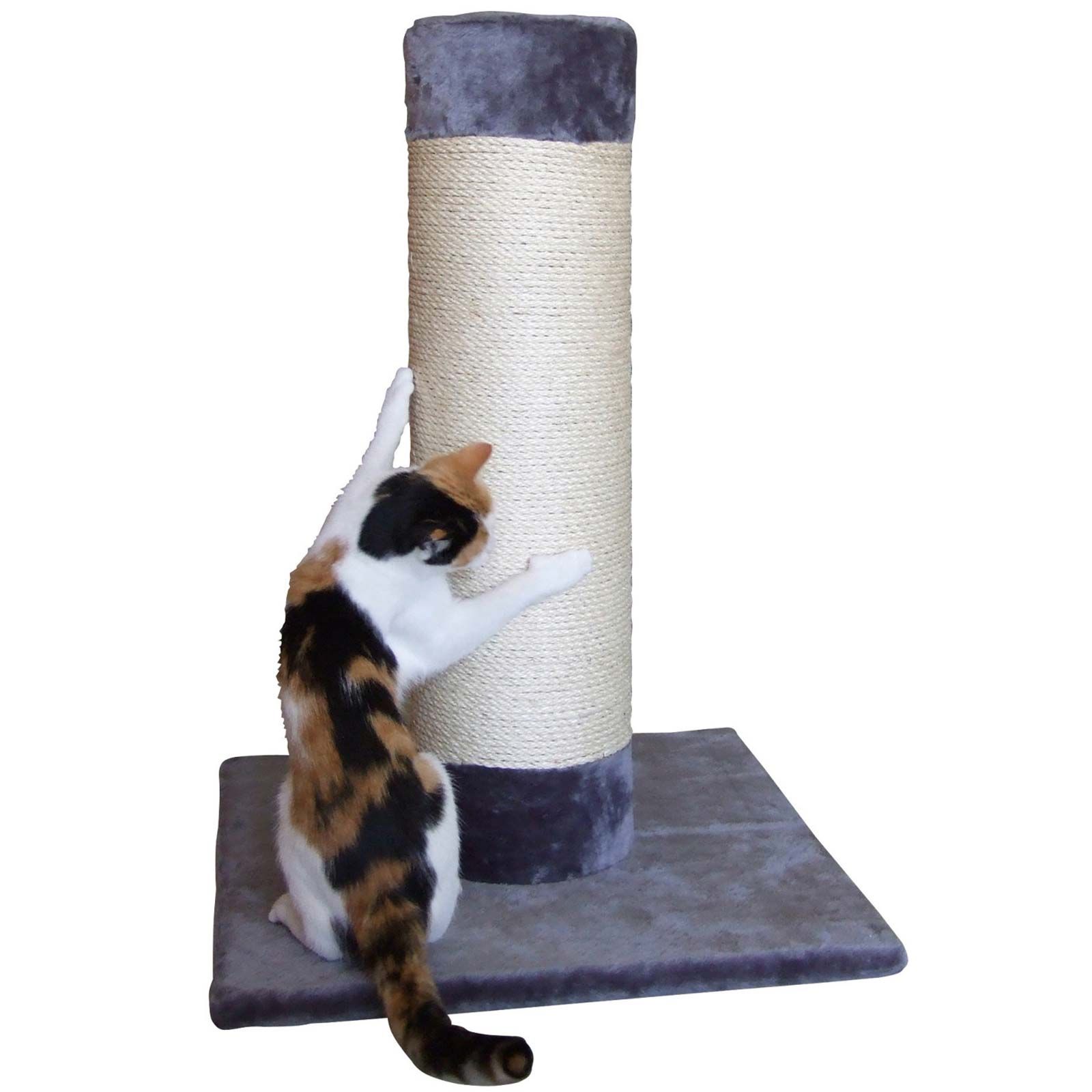 Kerbl Arbre à chat OPAL ULTRA pour grands chats, gris, en utilisation