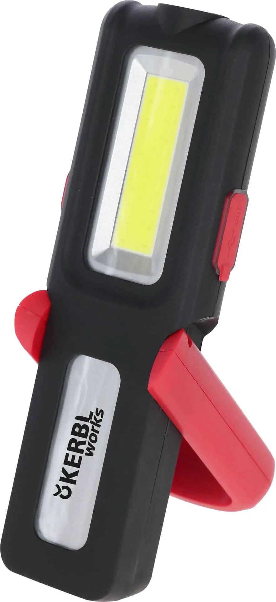 Kerbl LED Work Light WorkFire 350, Rechargeable Torch