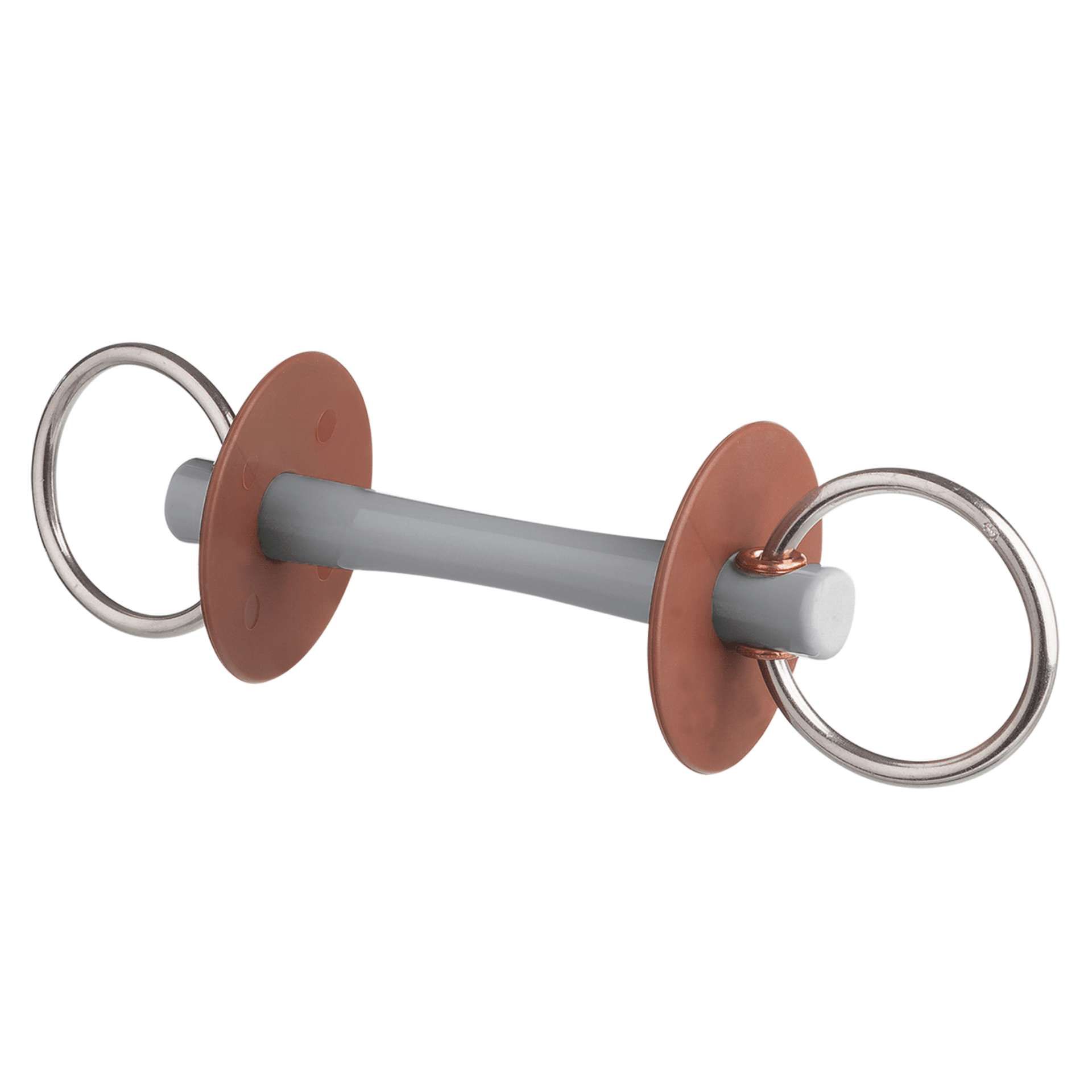 beris Zăbală cu inele, bară Comfort subțire, inel 6 cm, zăbală blândă