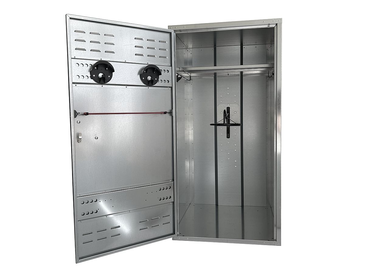 Growi Sattelschrank Western 150x75x75 cm Zylinderschloss