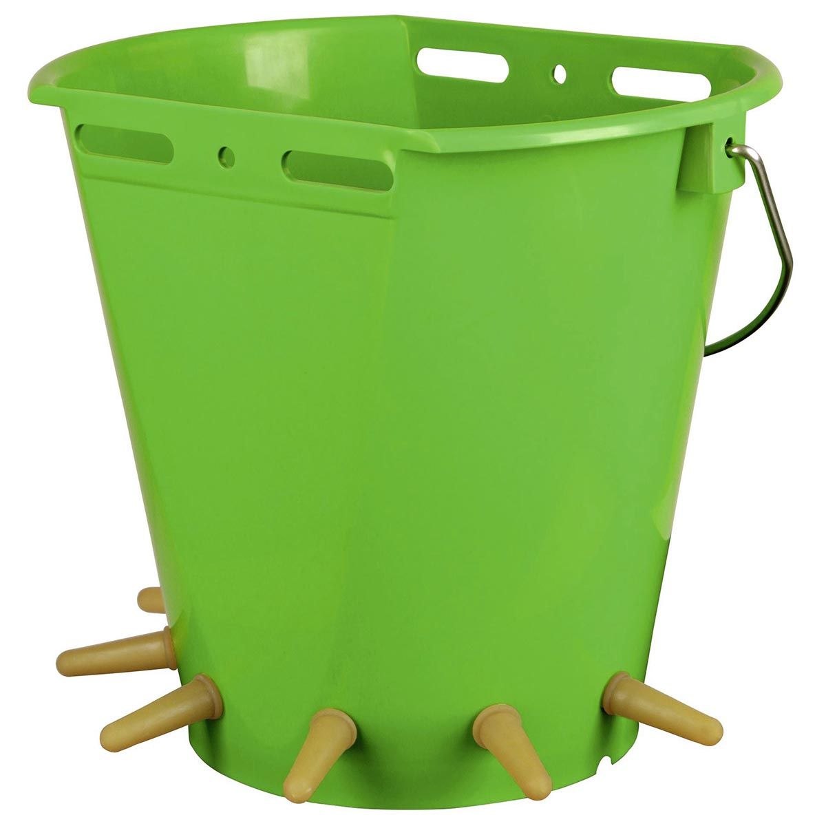 Seau à agneau avec 6 ventouses