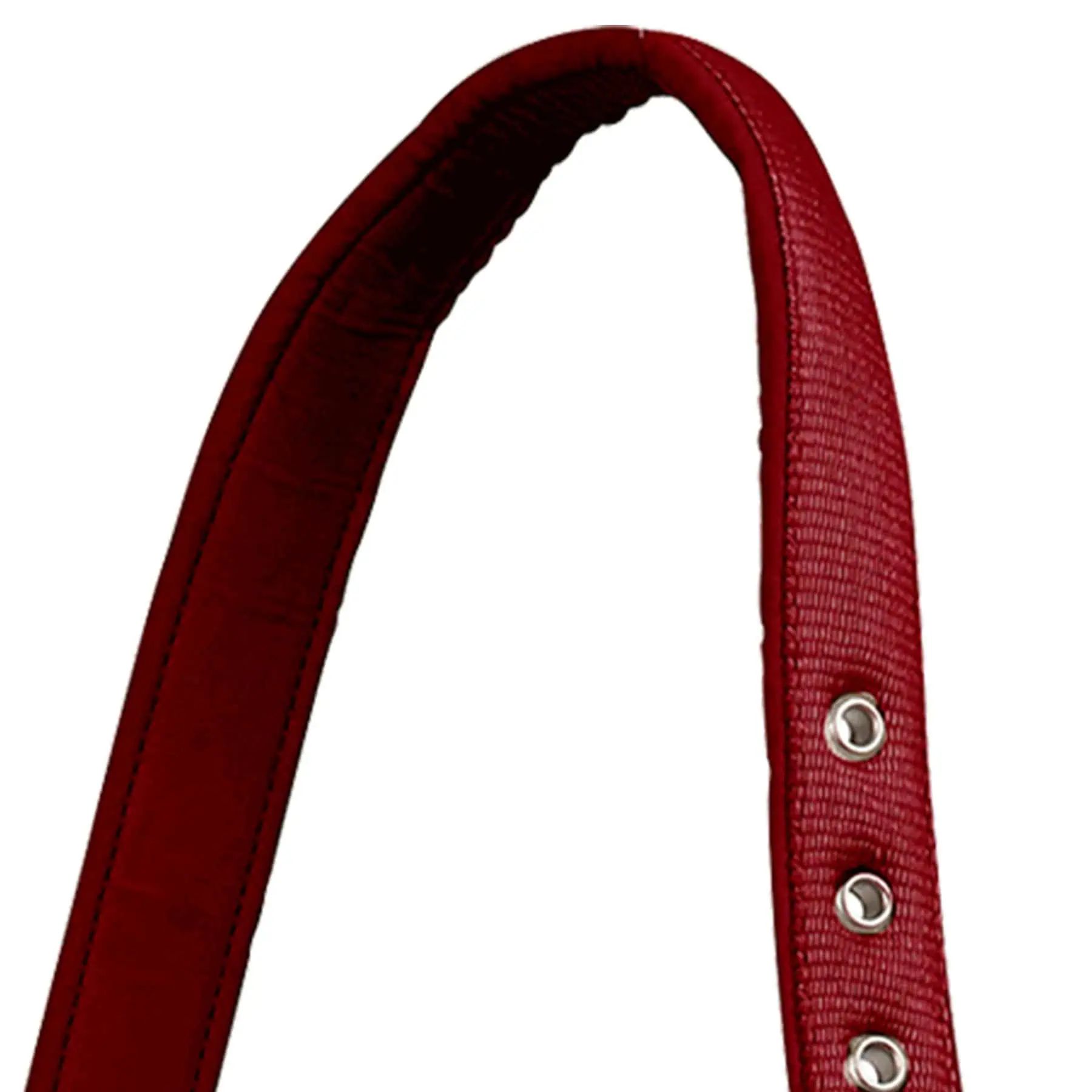 Licol Satin Waldhausen en Perlon, doublé doux et réglable, FULL, bordeaux