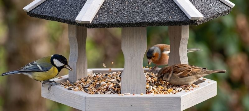 Nourriture oiseaux sauvages