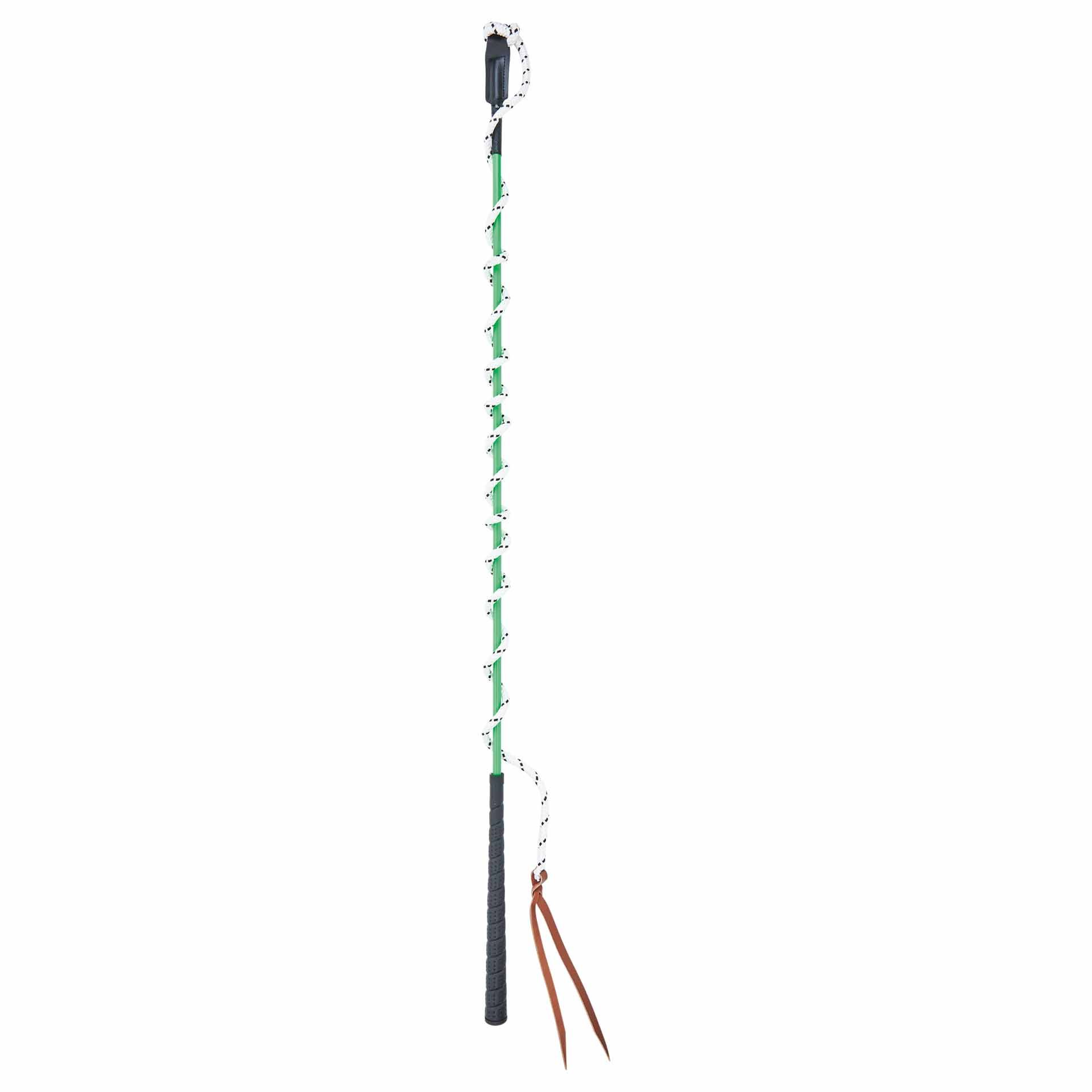 BUSSE TRAINING kontaktbot kötéllel, talajmunkához és horsemanshiphez, 120 cm, zöld