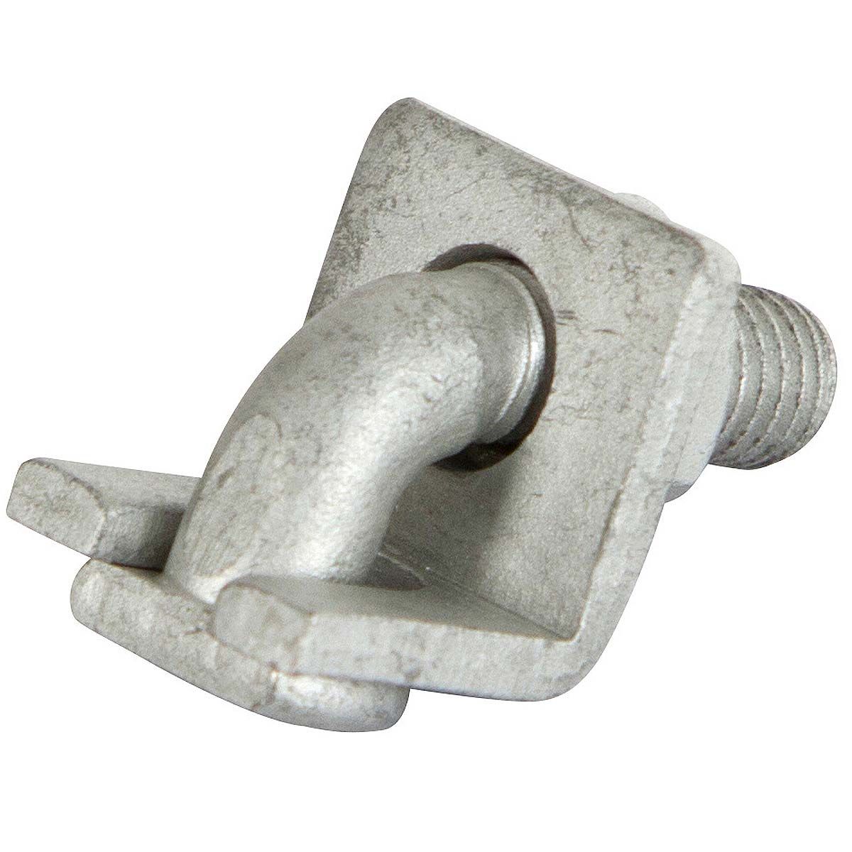 10x Winkelklemme verzinkt für 6-8 mm Seile