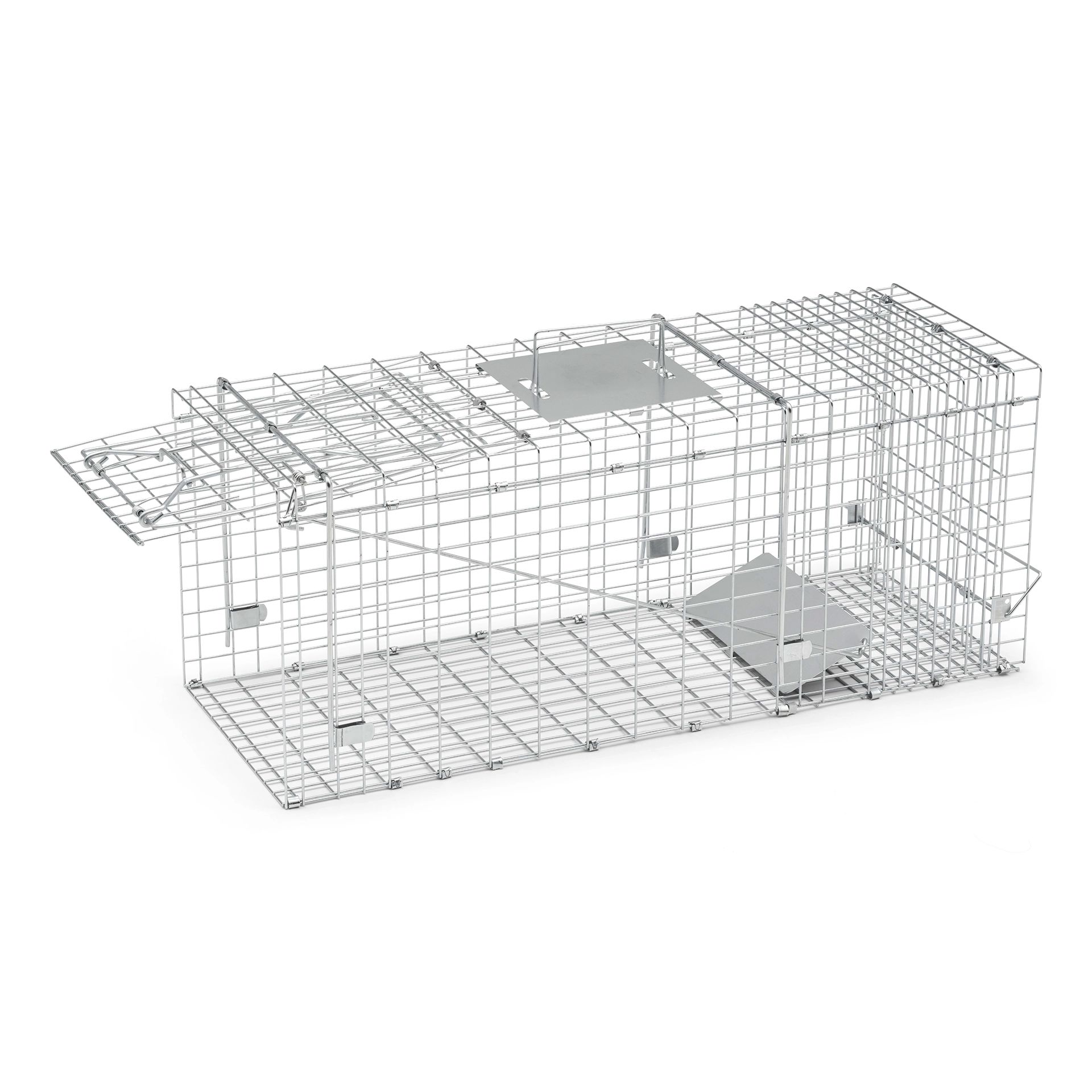 Agrarzone Cage piège pliable pour petits animaux, rangement compact, L