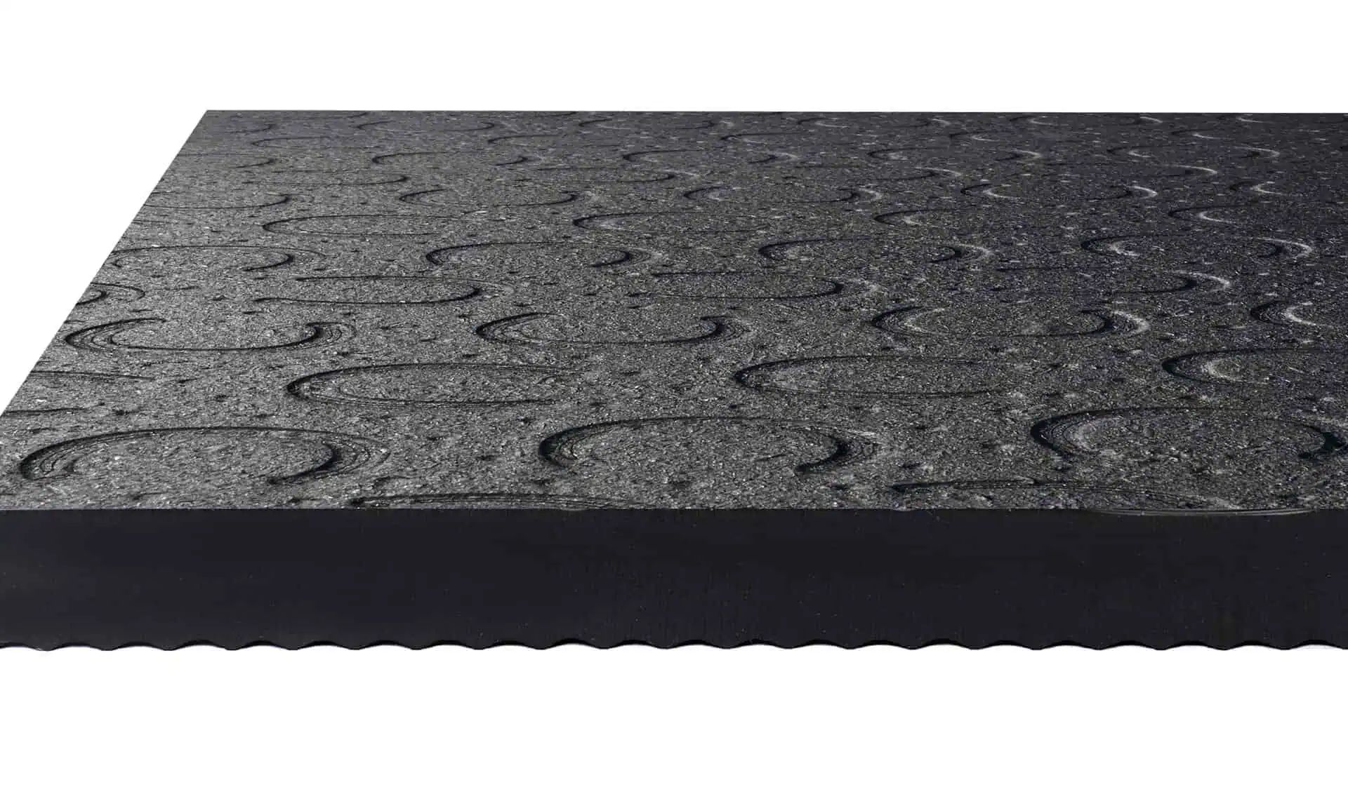 Belmondo Stallmatten Basic Gummimatte Pferdebox, 100x100x1,8 cm, Detailansicht