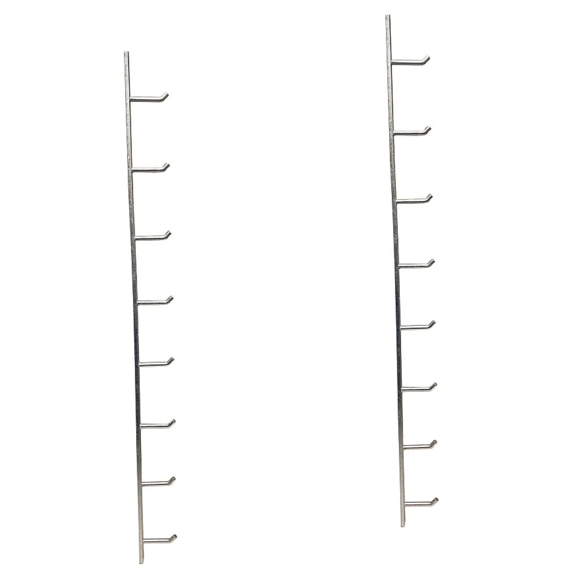 Growi Stangenregal für Hindernisstangen, Wandmontage 122 cm, 2 Stück