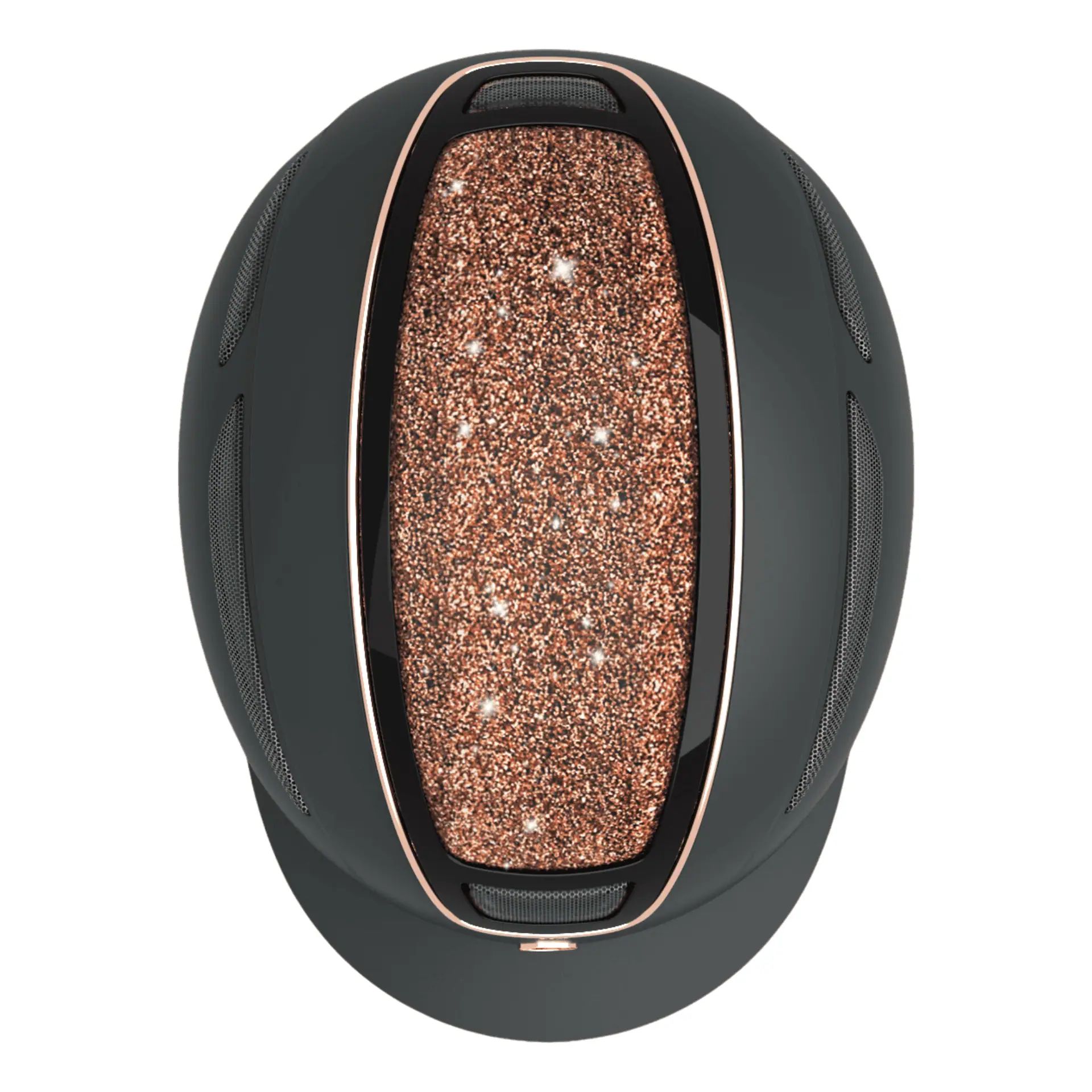 Covalliero Casco da equitazione Elite Polo con visiera, vista dall'alto