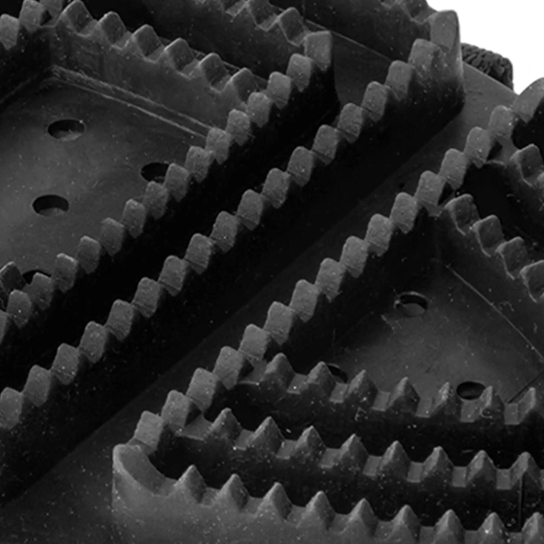 Waldhausen Flex Striegel Gummistriegel für Pferde, schonend zu den Handgelenken, Detailansicht, Zähne