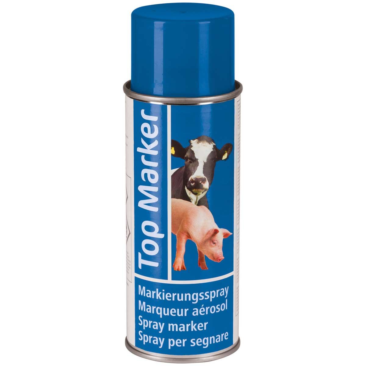 Kerbl TopMarker Viehzeichenspray, farbintensive Tiermarkierung, blau 500 ml
