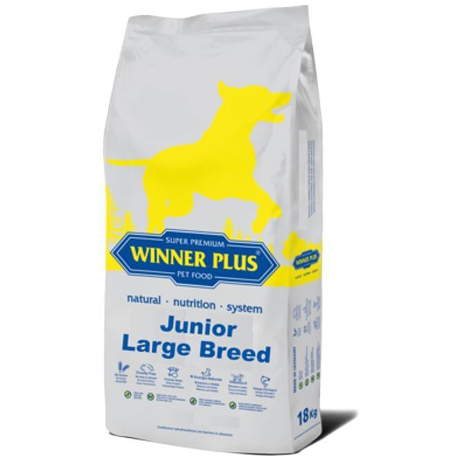 Winner Plus Super Premium Junior Large Breed 18 kg, confezione