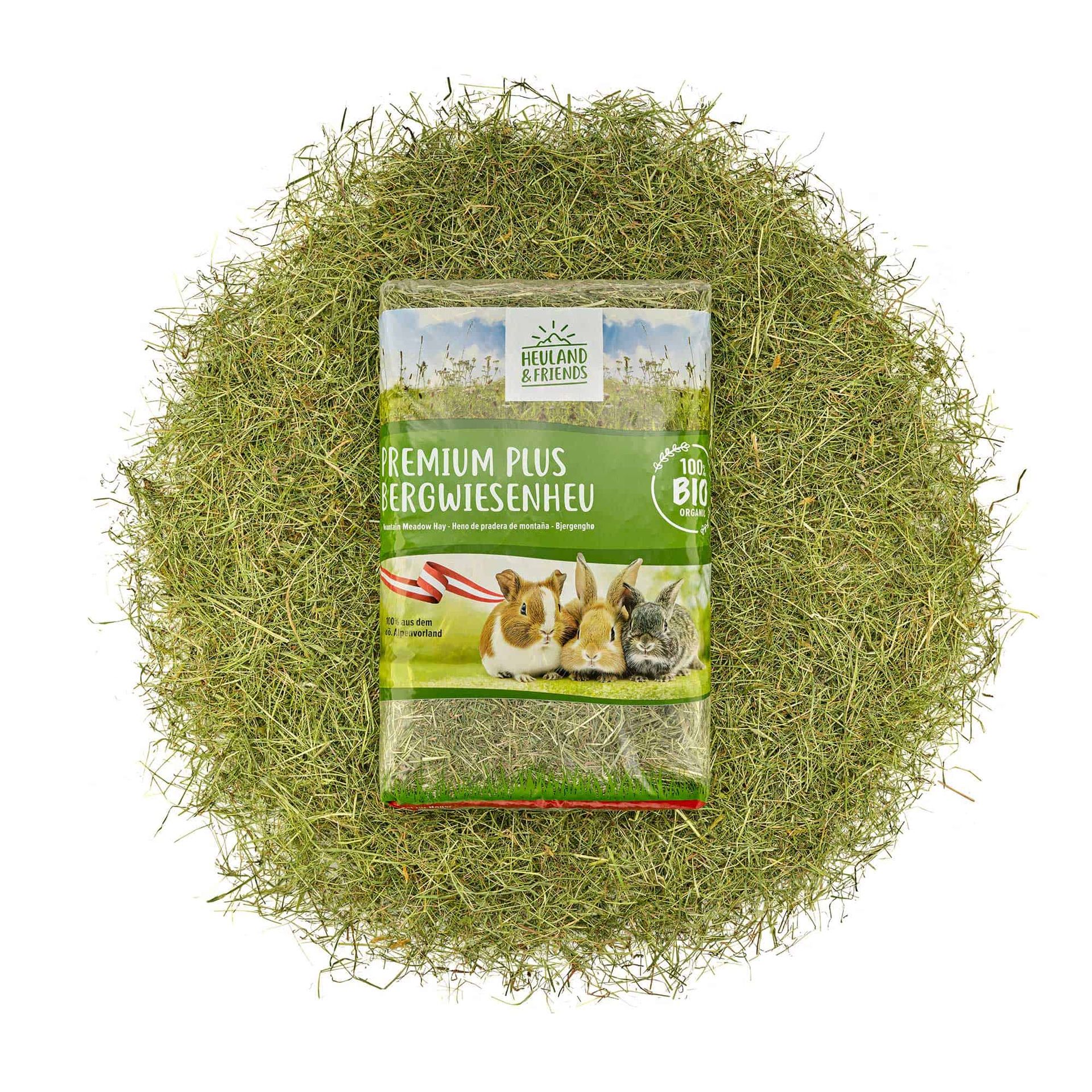 Heuland Organic Hay Premium Plus, top view
