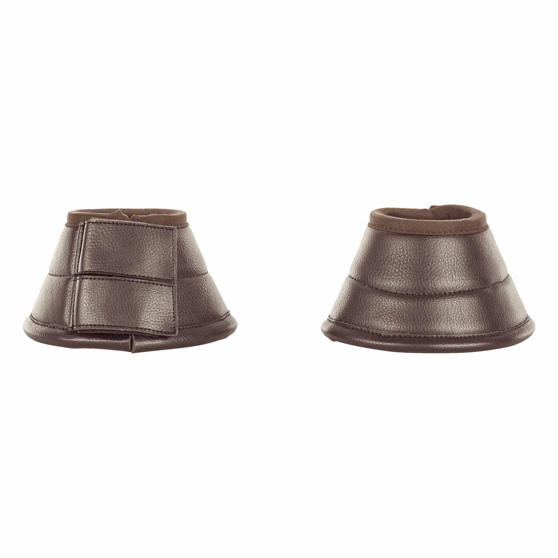 Cloche sabot cheval BUSSE COMFY, protection avec double fermeture velcro, S marron