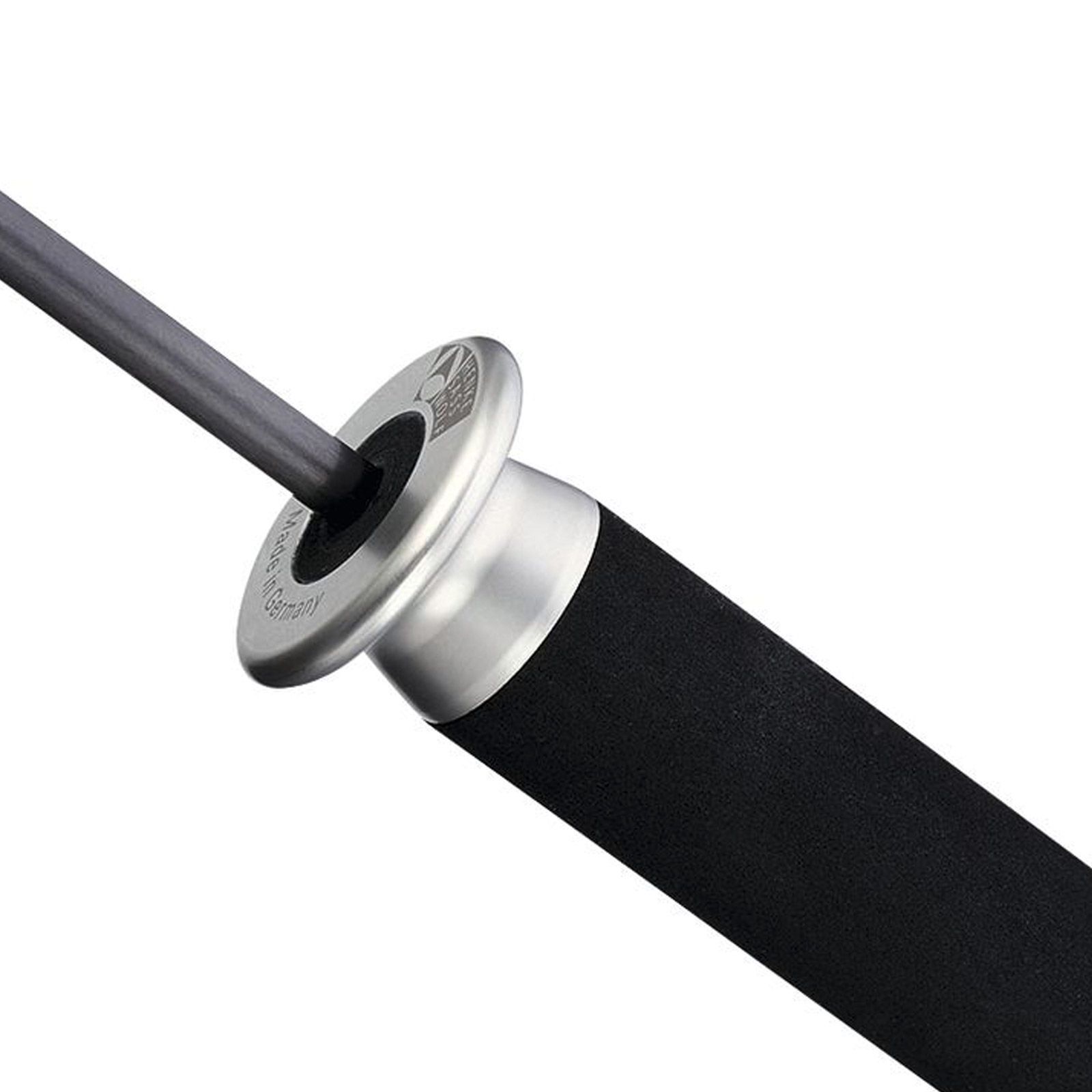 Rallonge d'injection HSW avec raccord Luer-Lock, carbone-métal, léger, 102 cm