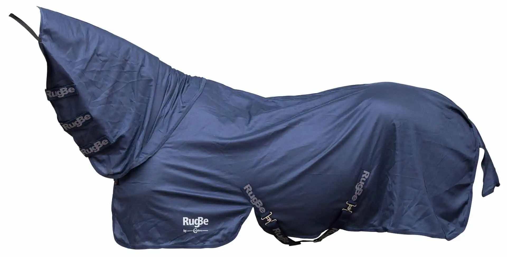 Covalliero Fliegendecke RugBe SuperFly mit Halsteil, navy