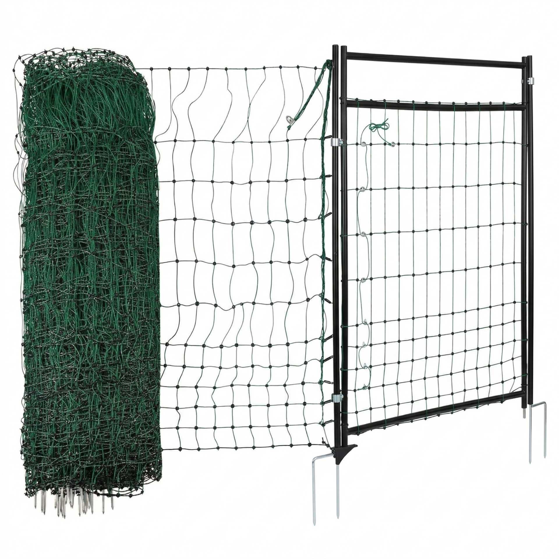 Zaunnetz, Gartenzaun, Netzrollen, Rollnetz, vorübergehender Zaun