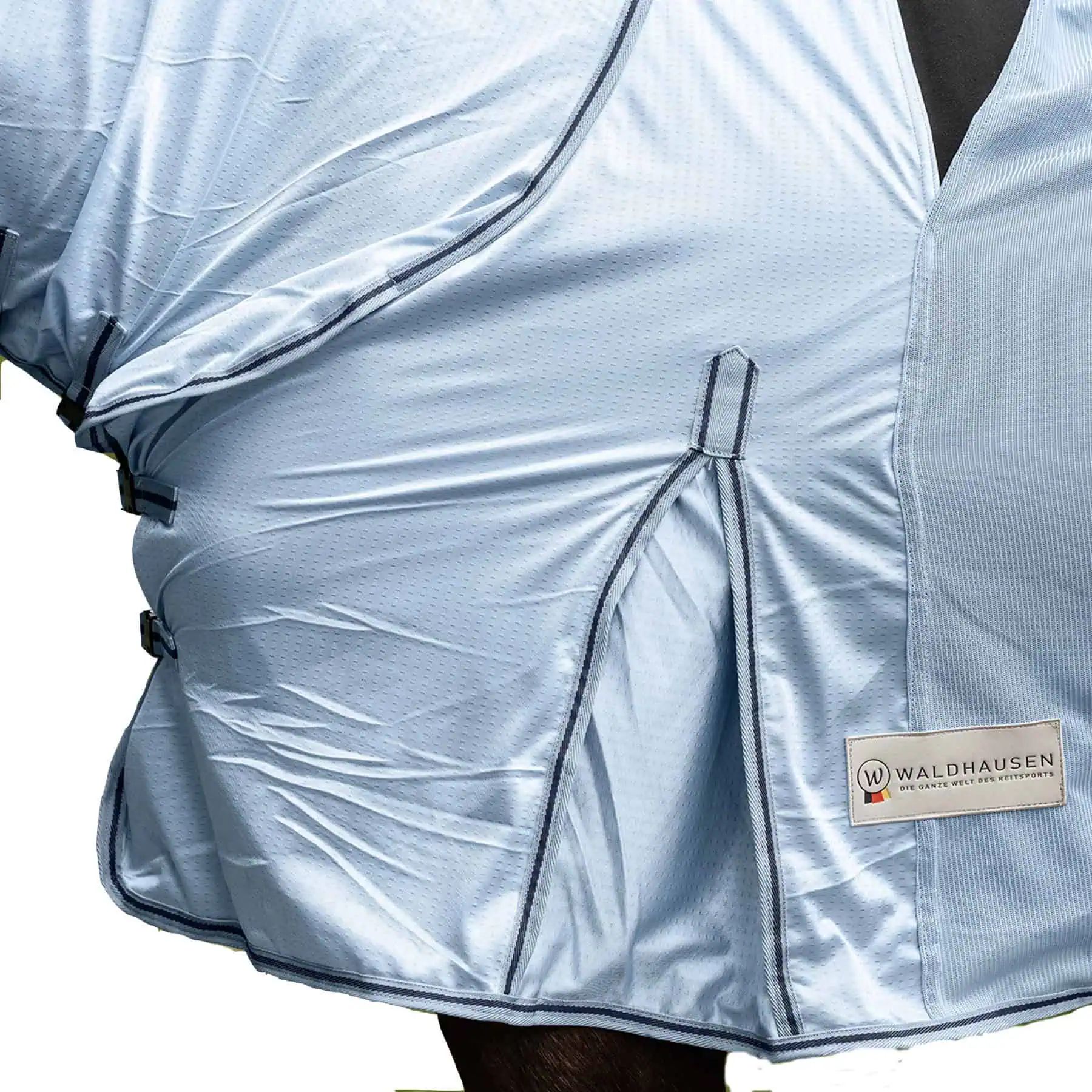 Coperta antimosche e anti-eczema Waldhausen PROTECT, con copripancia e copricoda, dettaglio