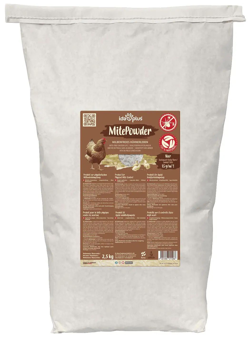 Poudre anti-mites IdaPlus 2,5 kg