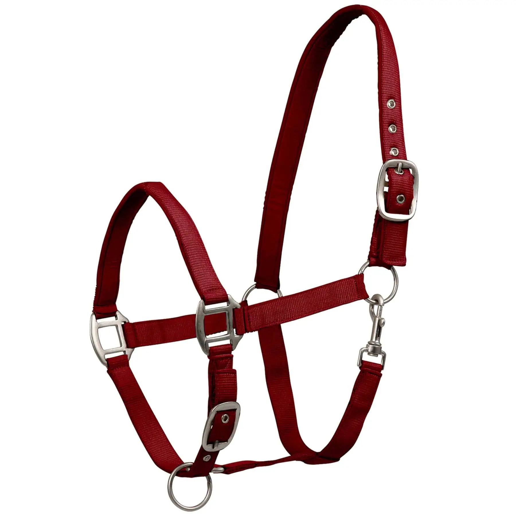 Halter Satin bordeaux COB