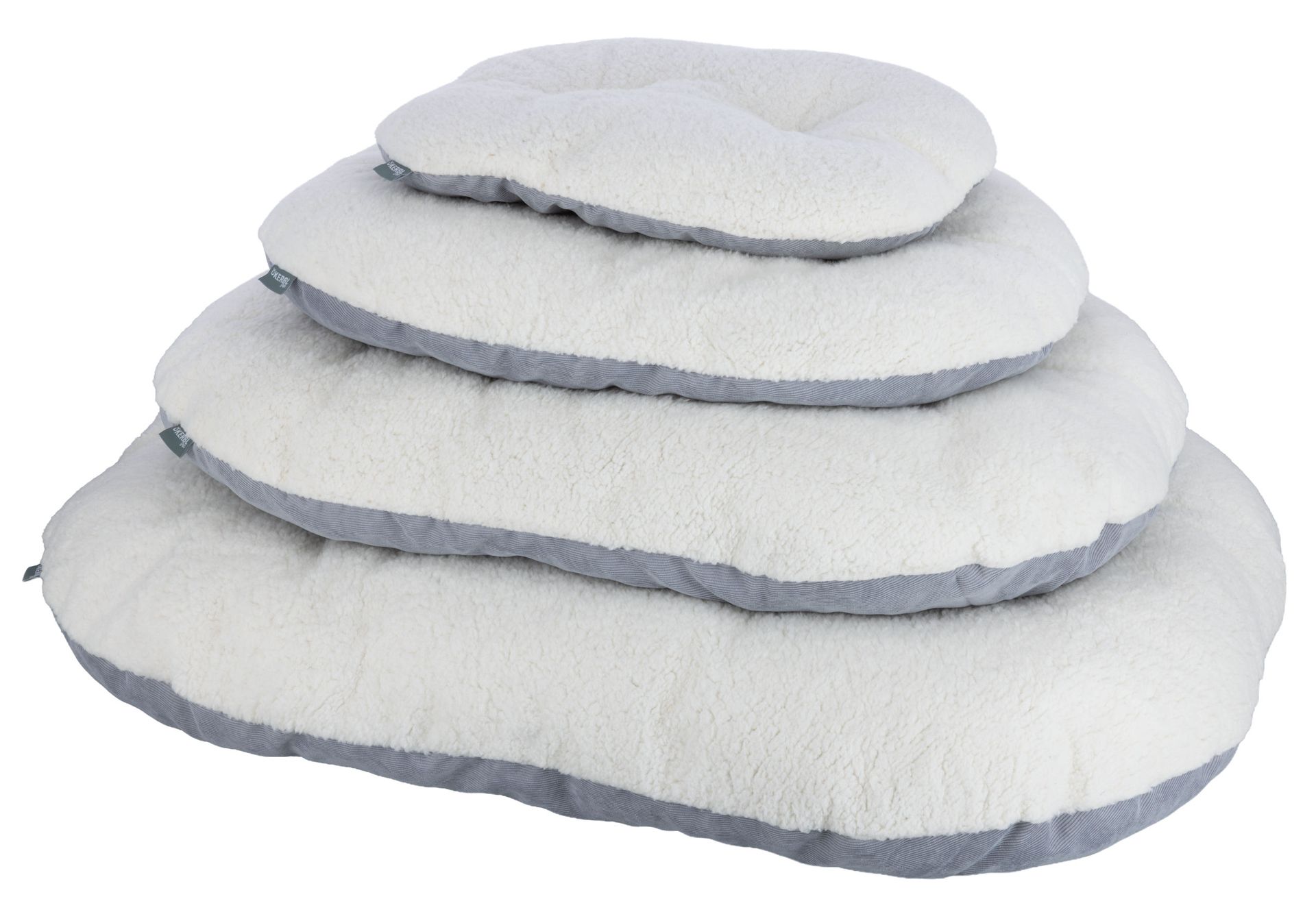 Kerbl Zoe cuscino reversibile per cani e gatti, peluche & velluto, varianti di misura