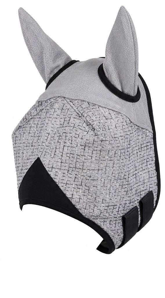 Covalliero Cuffia antimosche con protezione orecchie & UV, cavallo