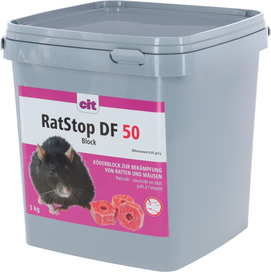 Cit RatStop DF Block 50 Rattenköder / Mäuseköder
