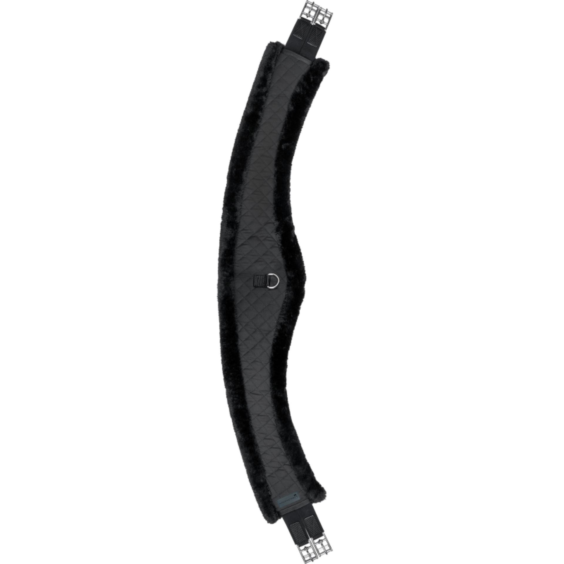 horsehair, bridle, strap, metal clasp, black