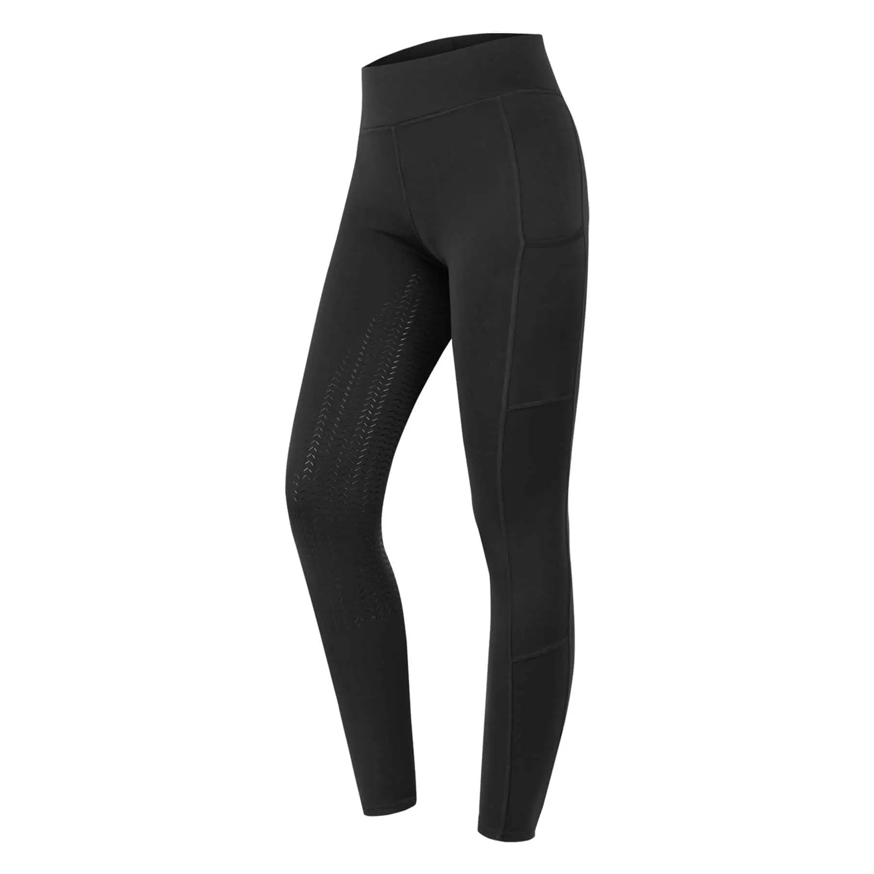 ELT Legging équitation Ella Glam, fond silicone, femme & enfant, noir D40