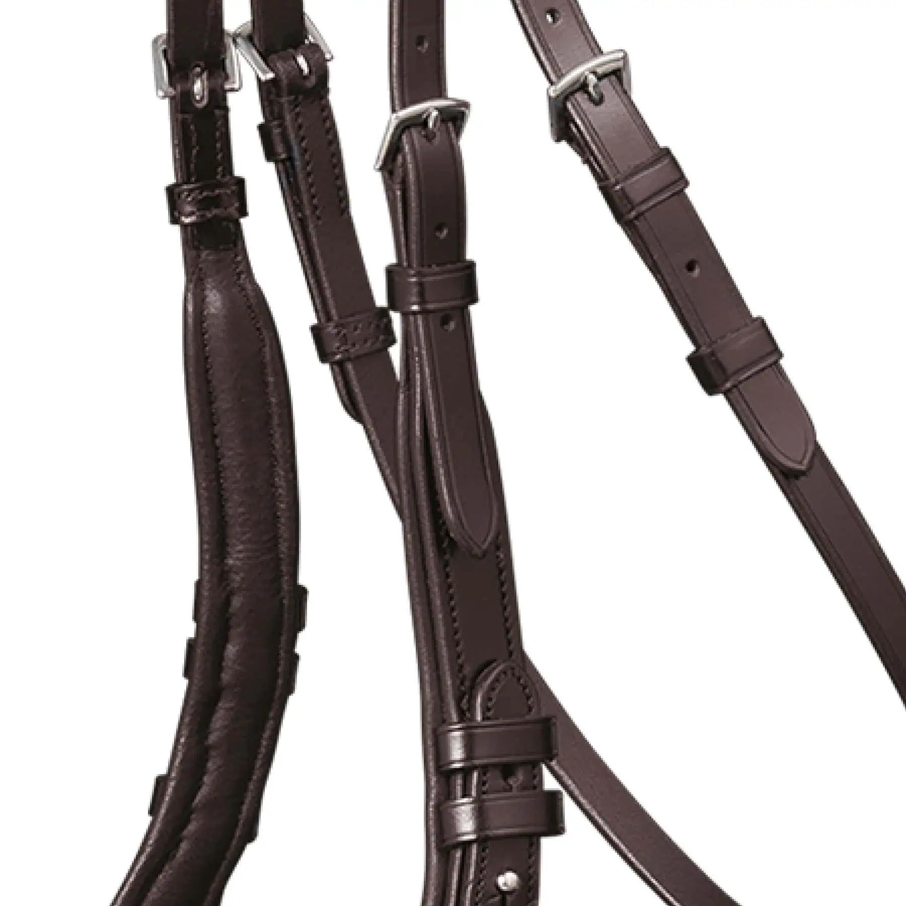 Waldhausen Trensenzaum S-Line Sensation, Englisch kombiniert, braun Cob