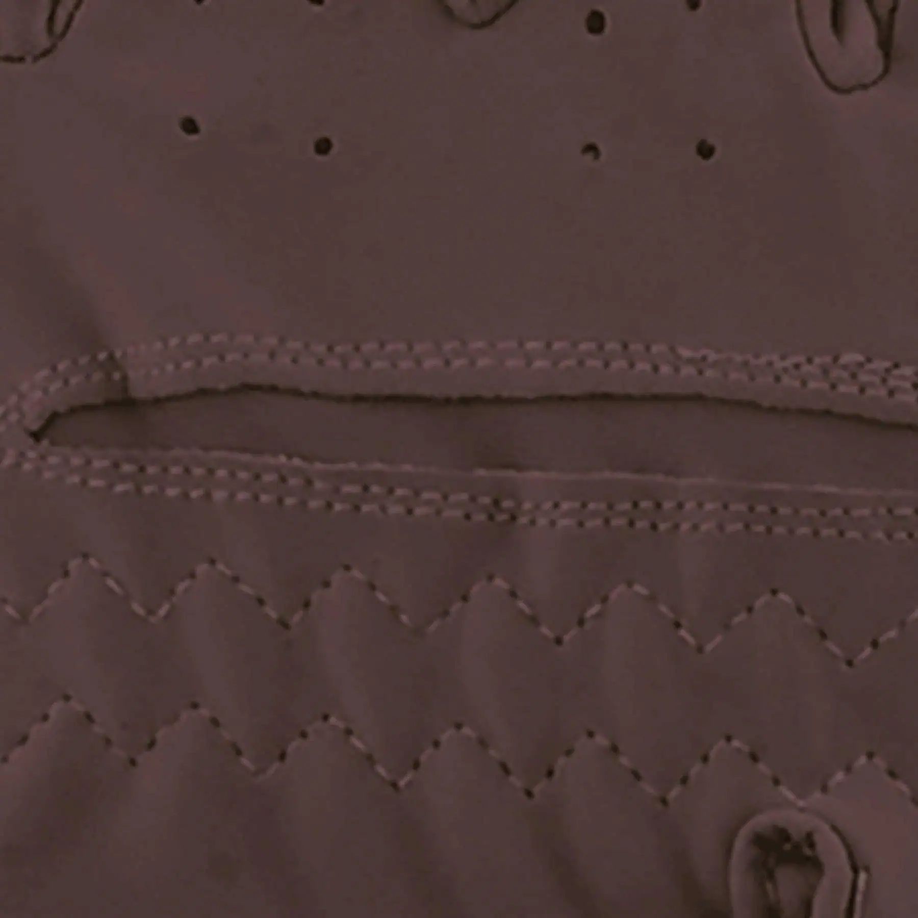 Gant d'équitation ELT Le Polyvalent, aspect daim, scratch, XL, marron