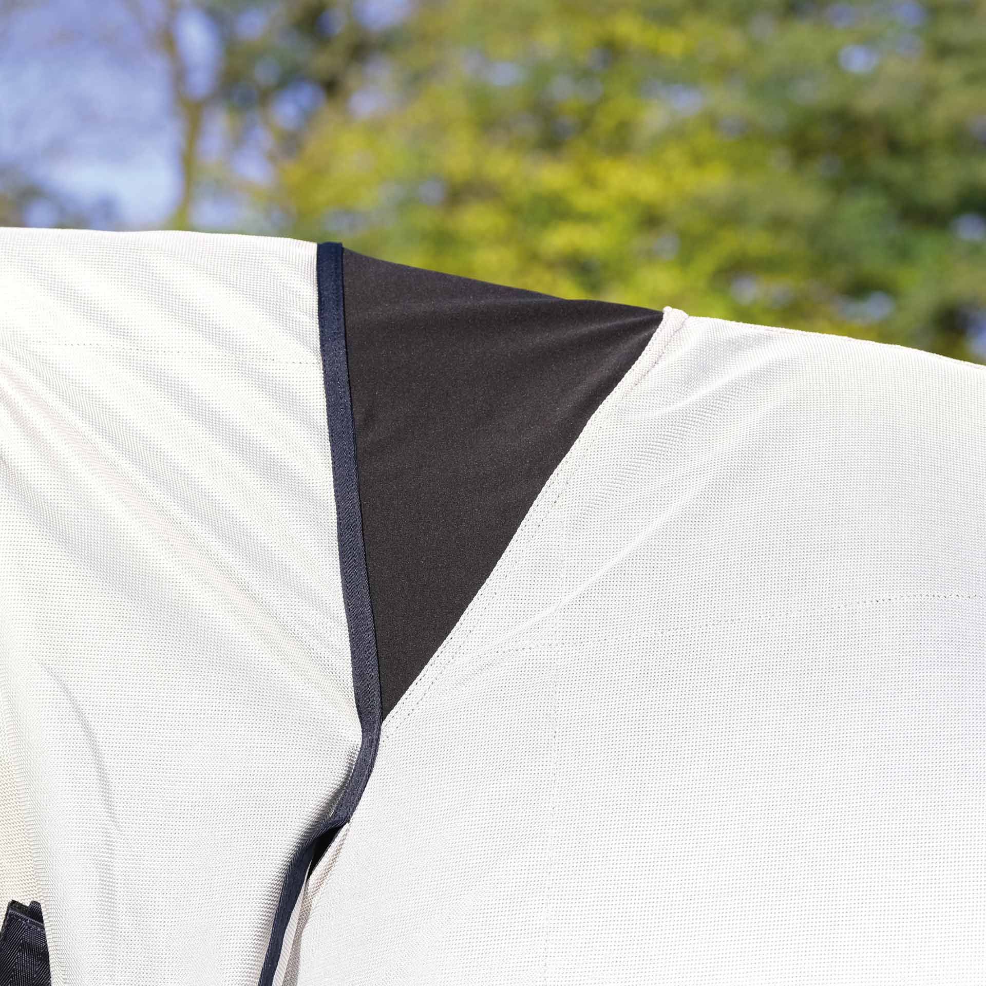 BUSSE Coperta antimosche da esterno SUPERB, protezione insetti, dettaglio, cucitura