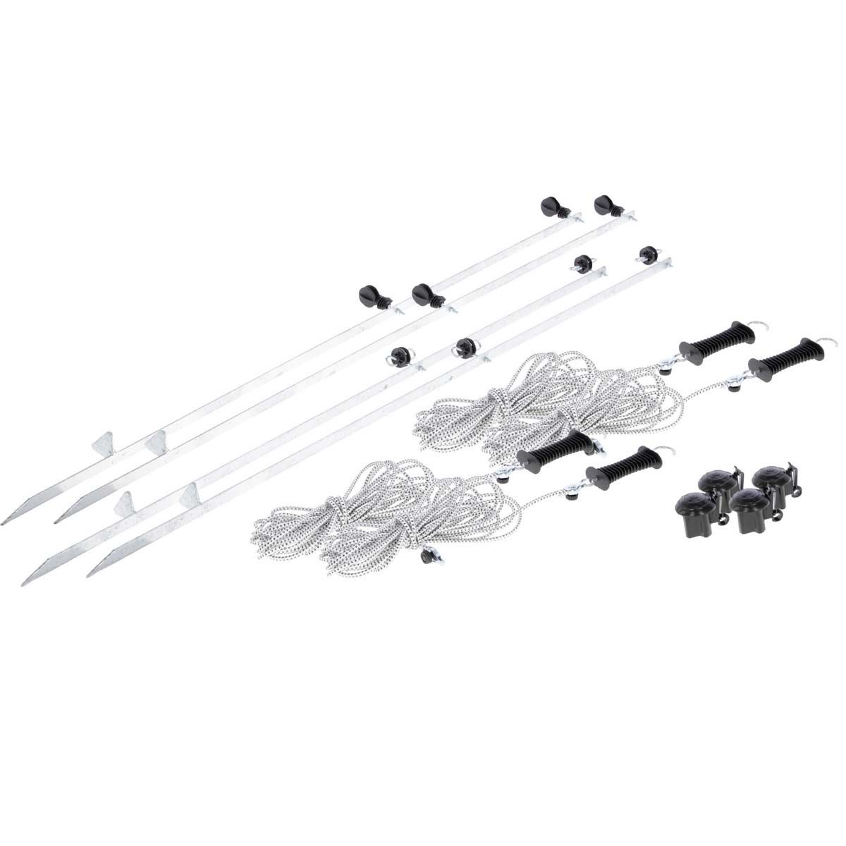 AKO Set gara/paddock 7 x 7 m senza elettrificatore, set