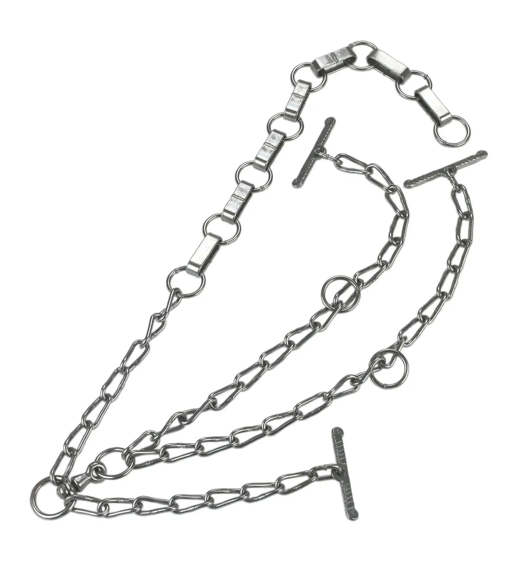 Kerbl Cow Chain with Flat Links Galvanised, Double Length