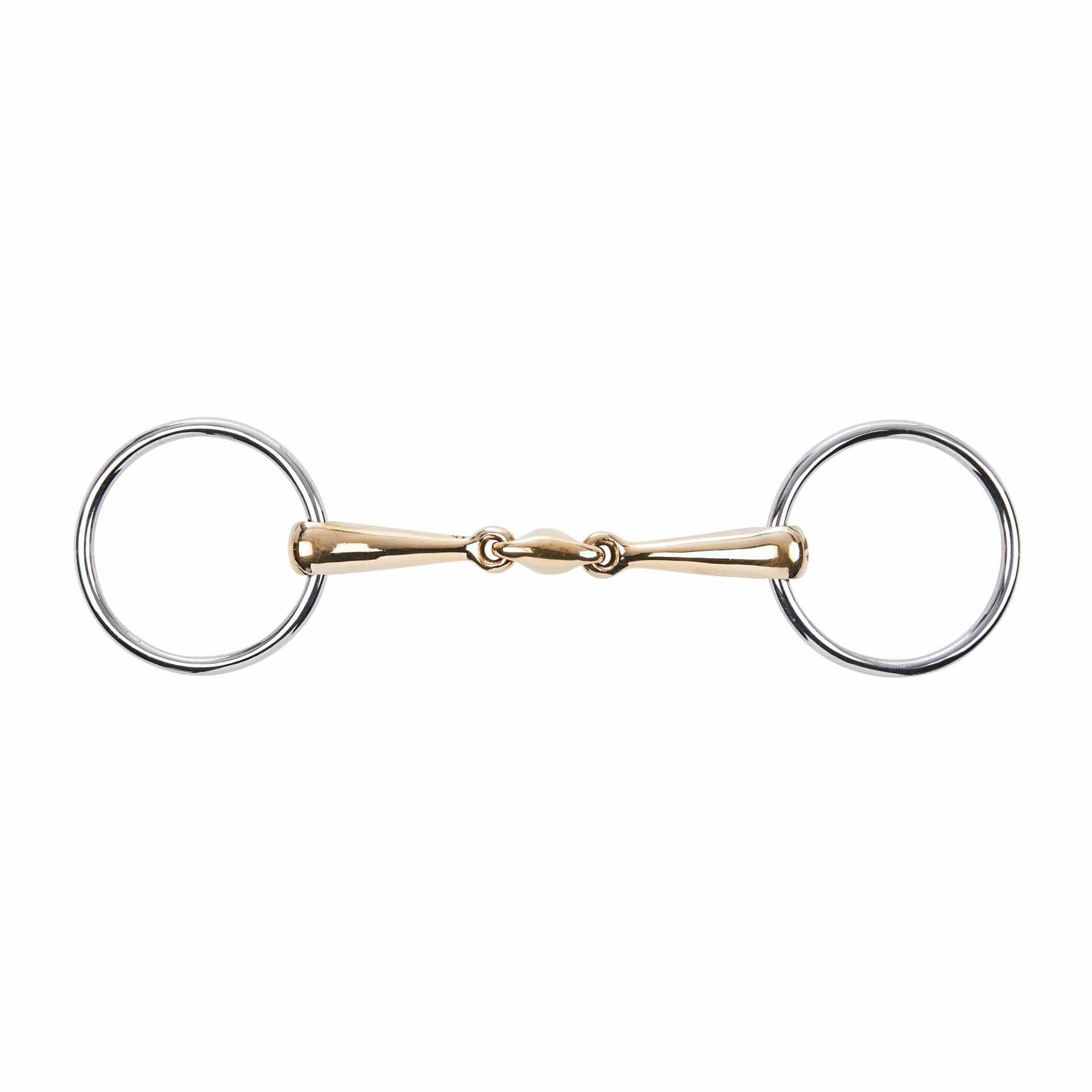 Mors BUSSE KAUGAN 16 mm, double brisure, anneaux inox sans nickel